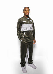 (Made to Order) Olive Selah Quarter-Zip Set