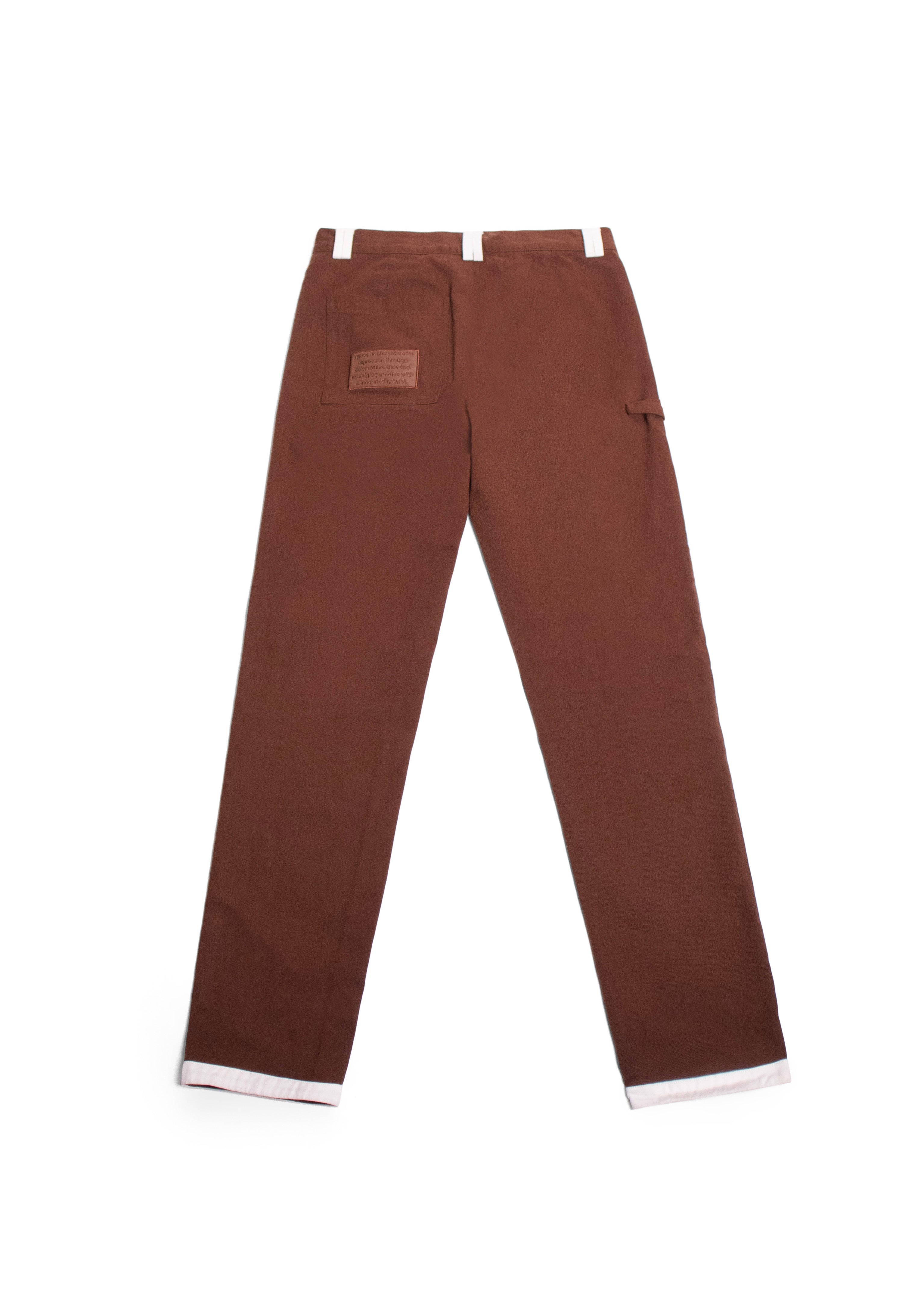 (Made to Order) Brown Covenant Chino Pants