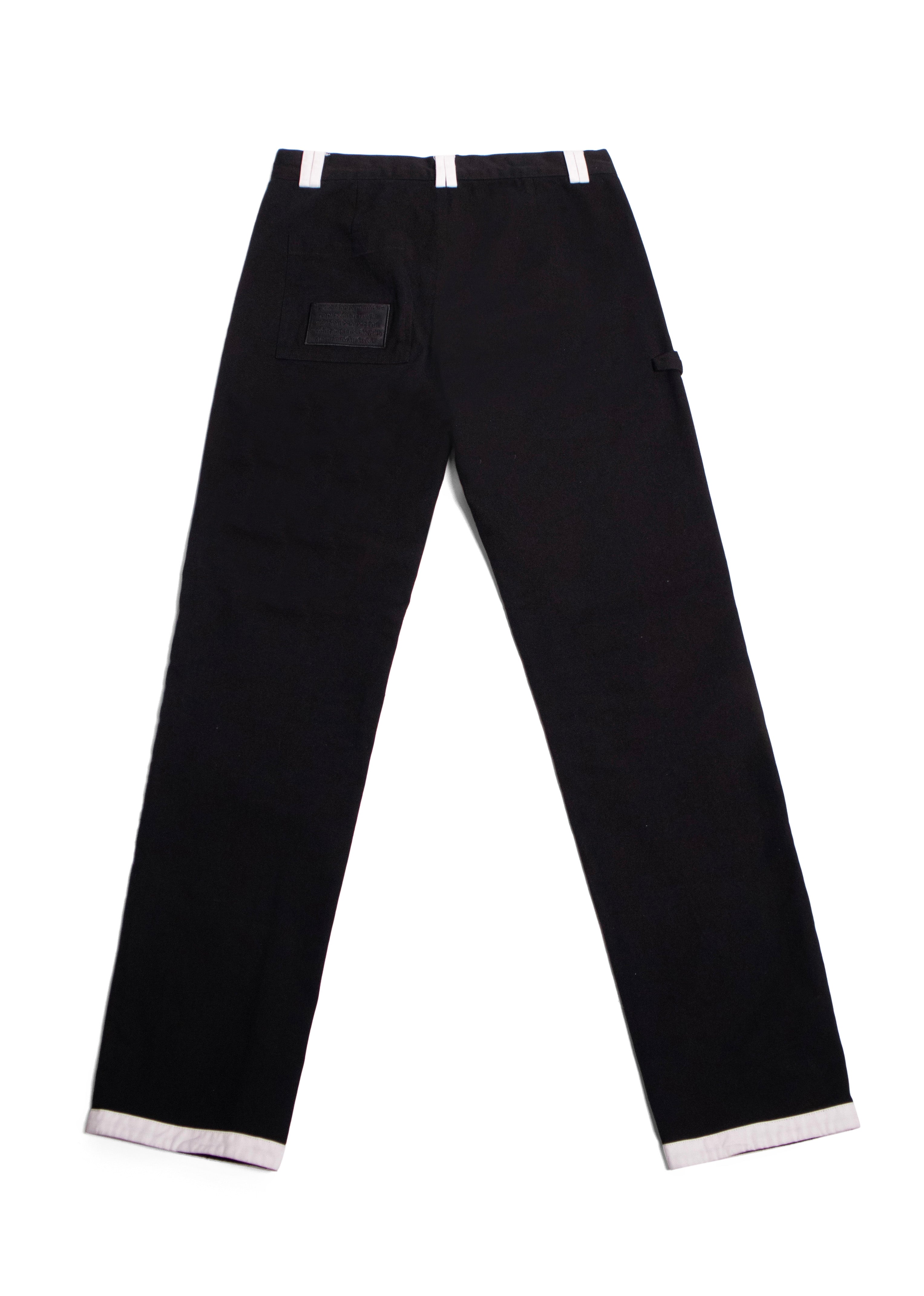 (Made to Order) Black Covenant Chino Pants