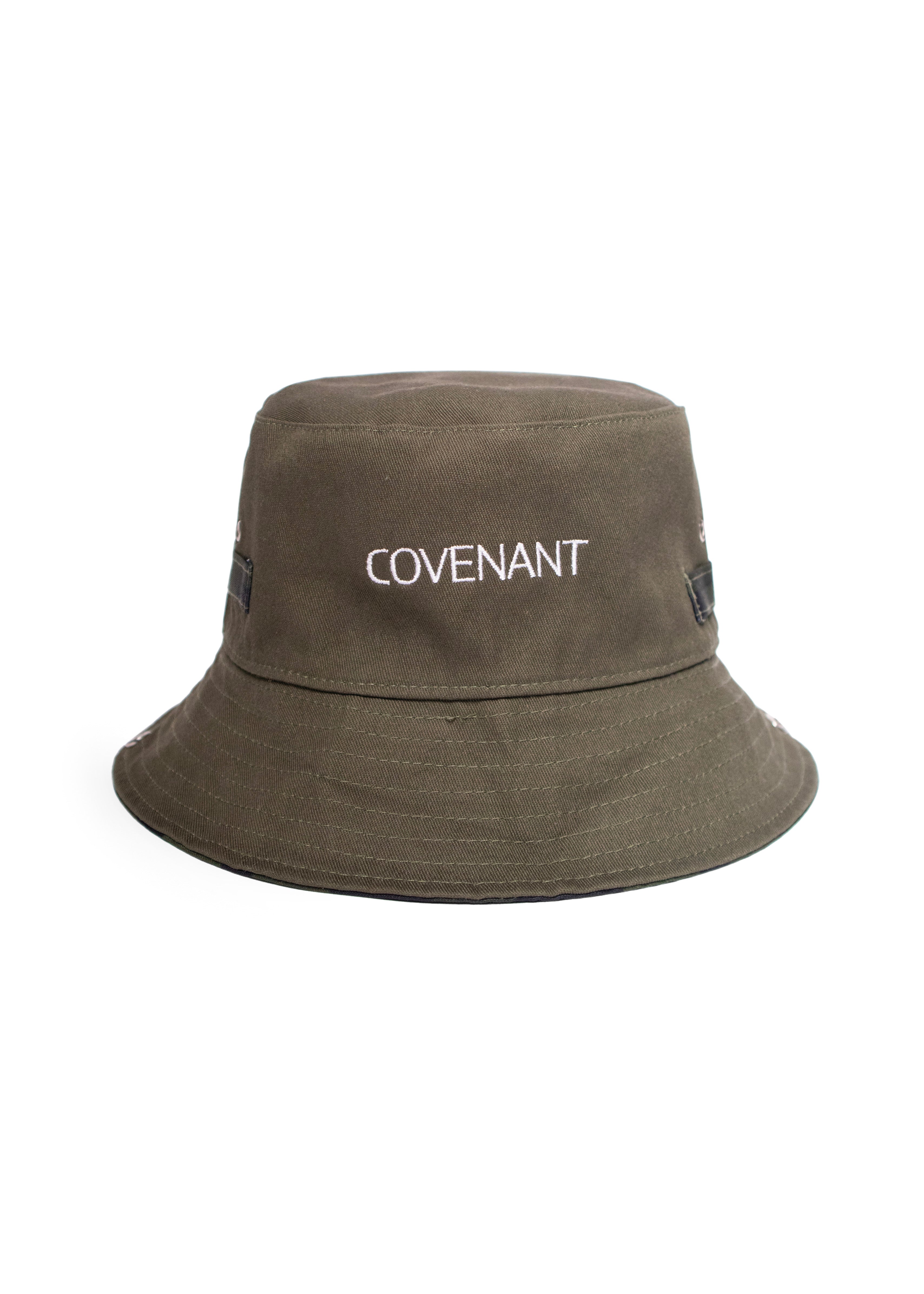 (Made to Order) Green Covenant Reversible Bucket Hat