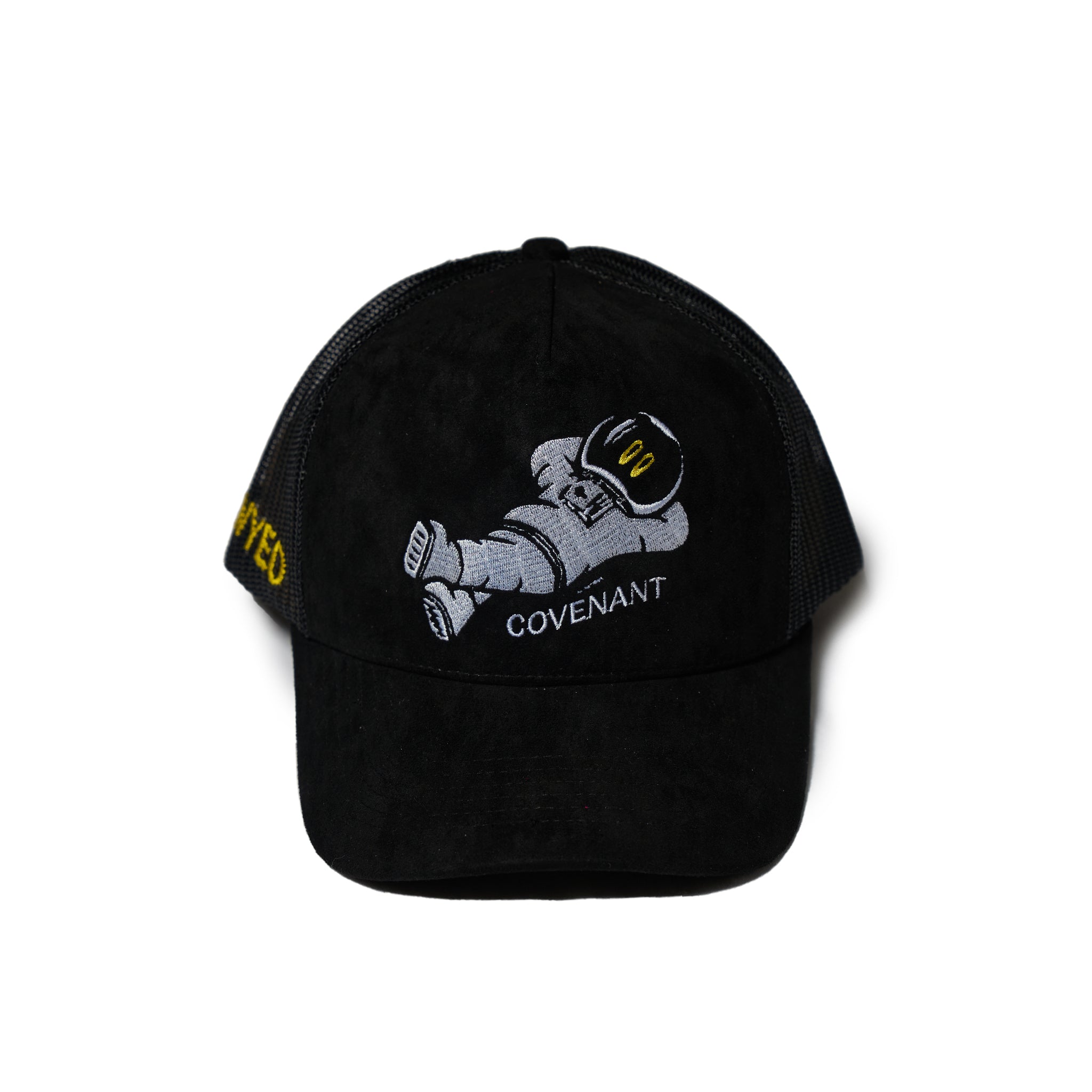 suede trucker hats
