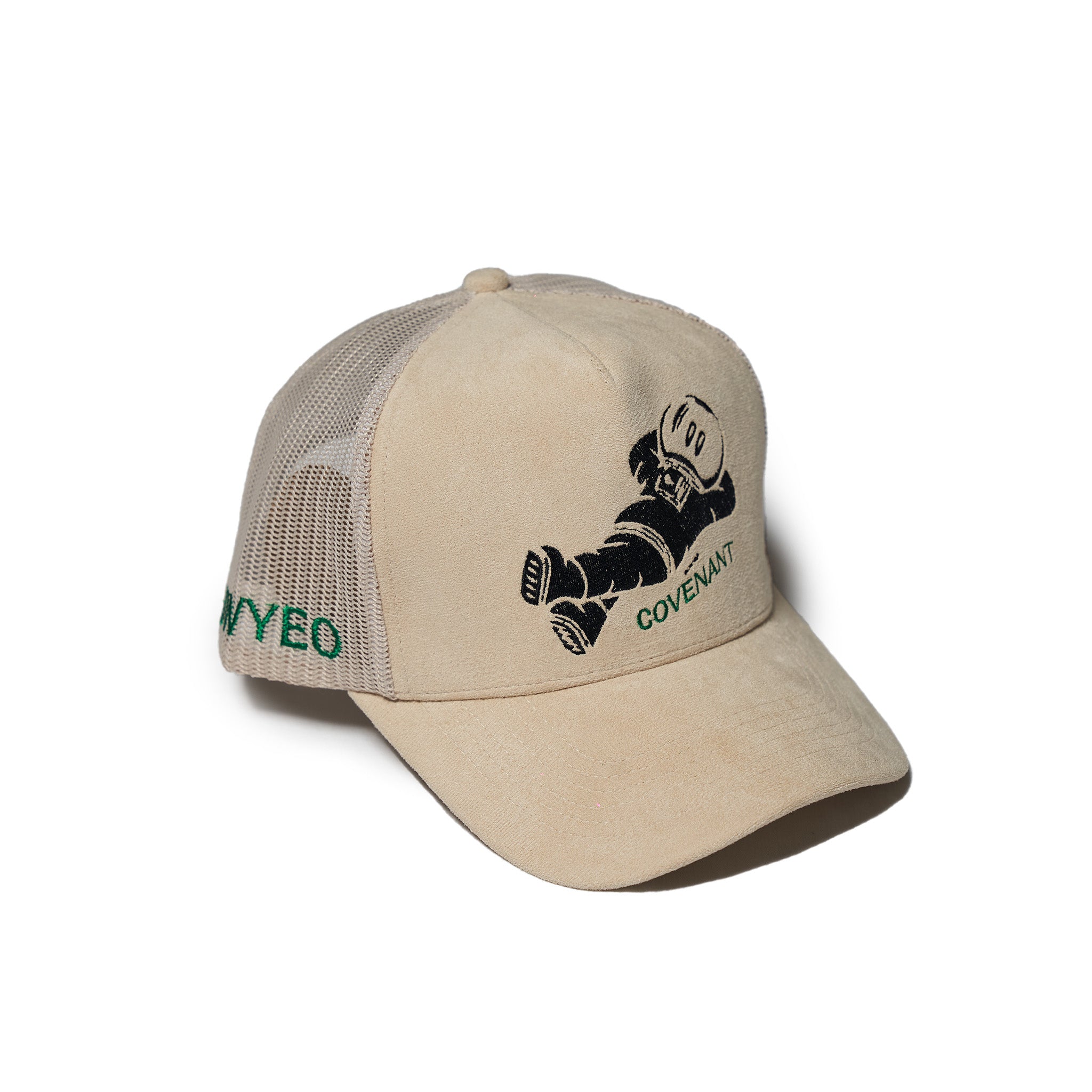 suede trucker hats