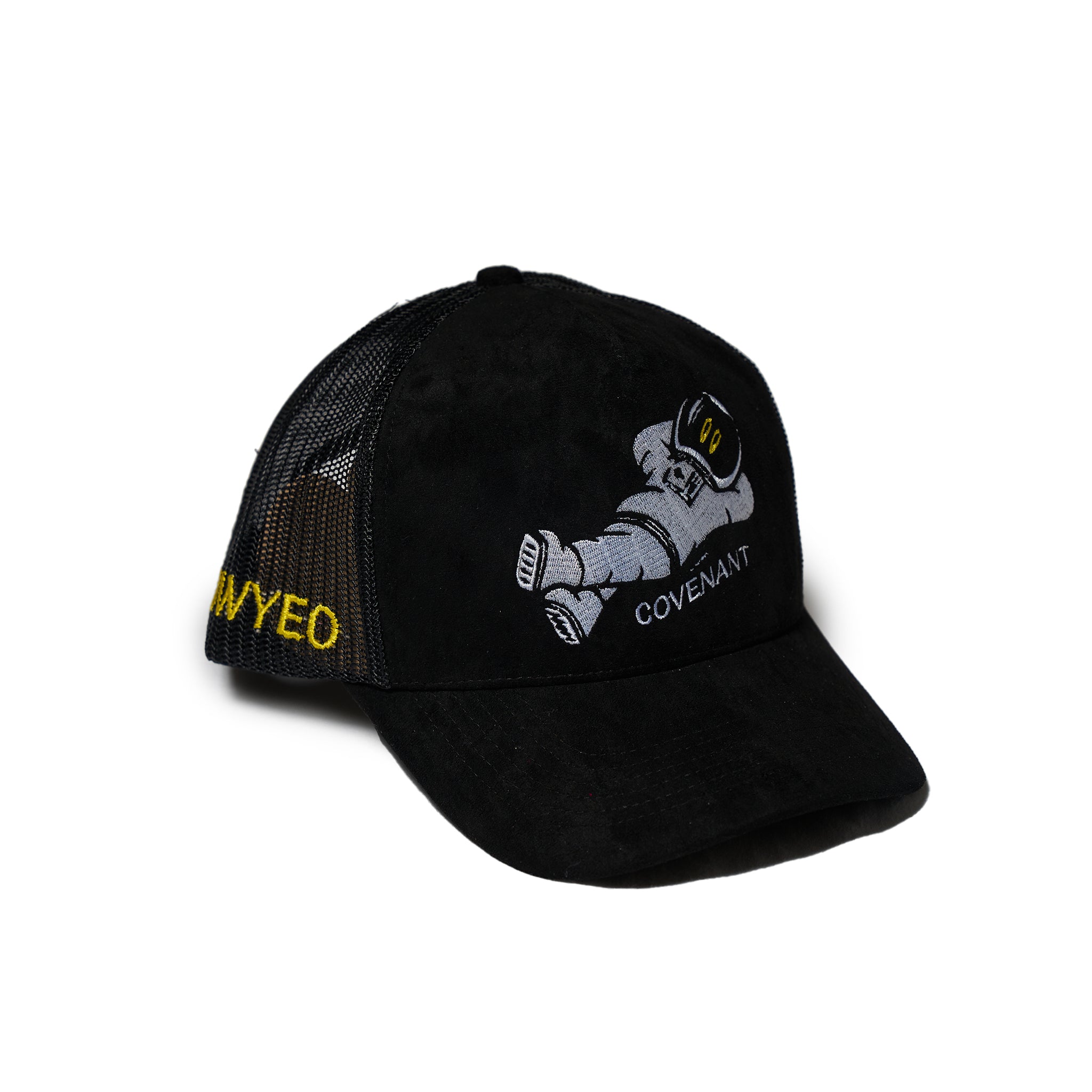 suede trucker hats