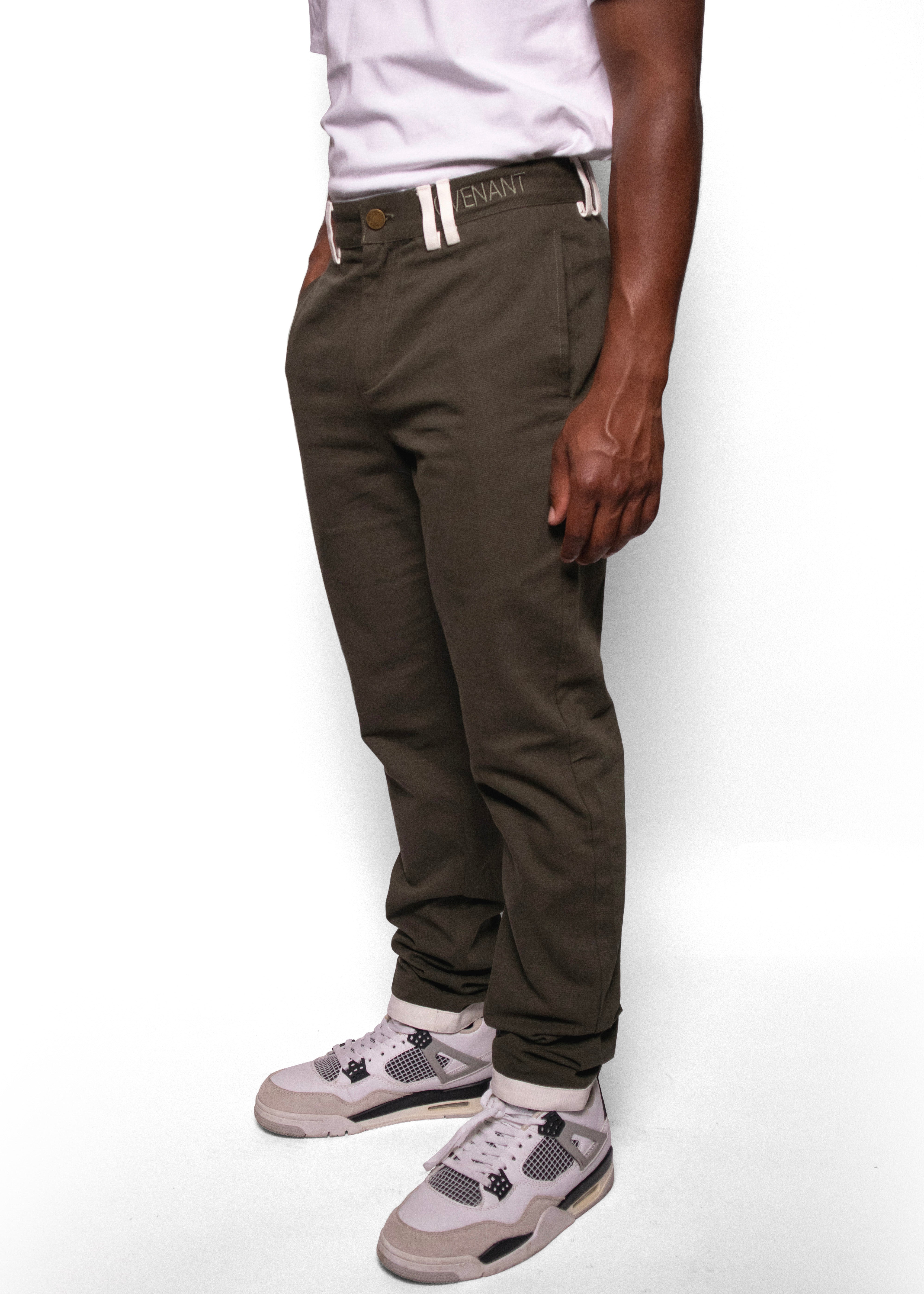 (Made to Order) Green Covenant Chino Pants