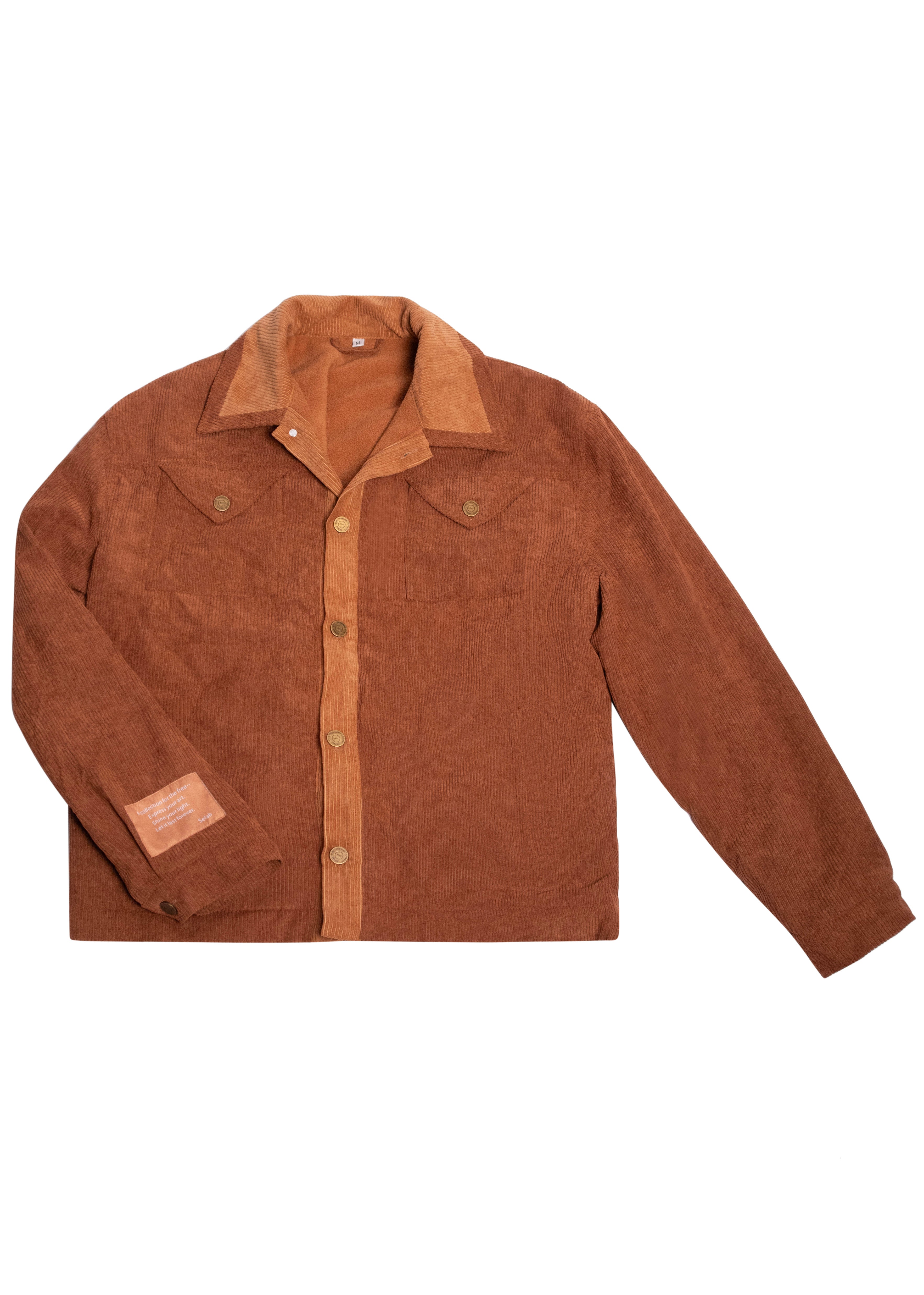 Brown Corduroy Jacket – The Covenant Apparel