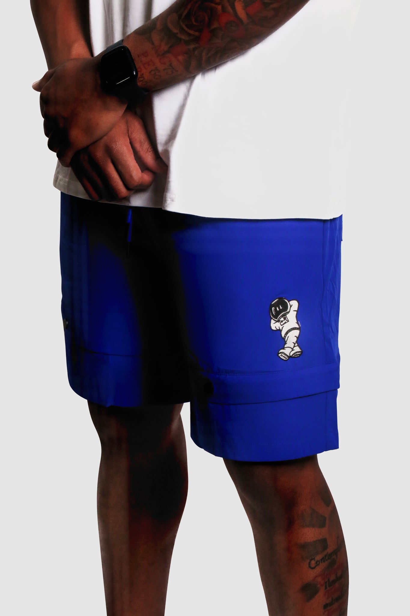 Blue Space Guy Shorts
